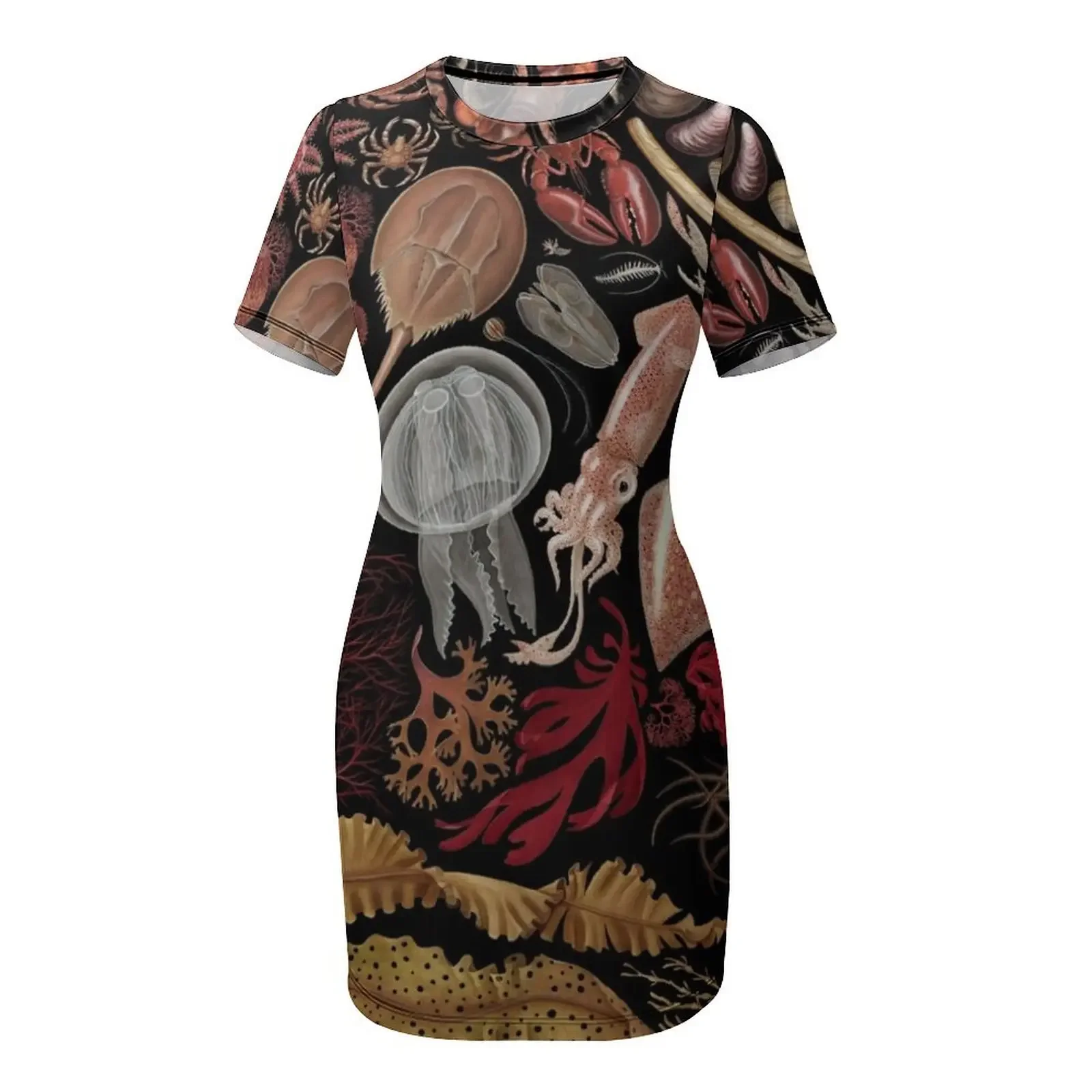 Vestido de manga corta Interti - Korean Lifestyle Trends reseña y precio