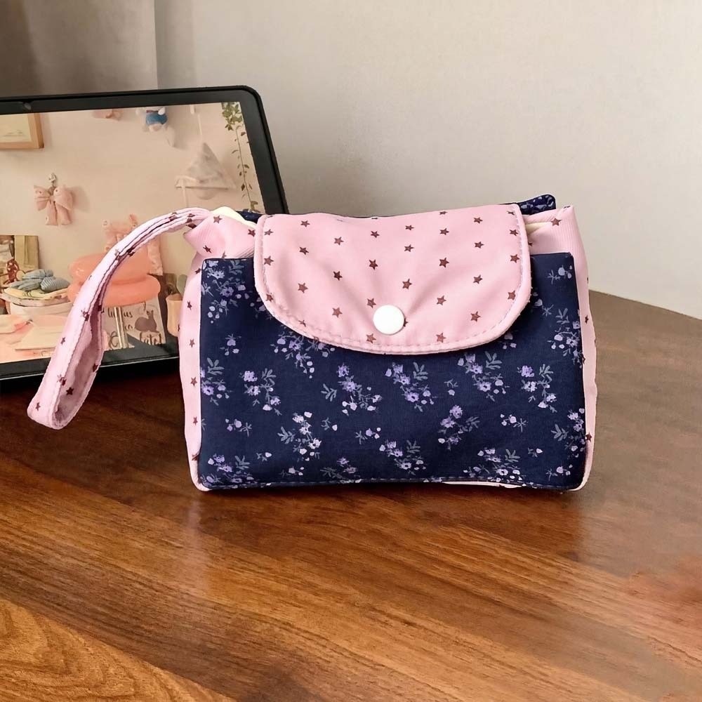 Bolsa de maquillaje con estamp - Lifestyle In Korean reseña y precio