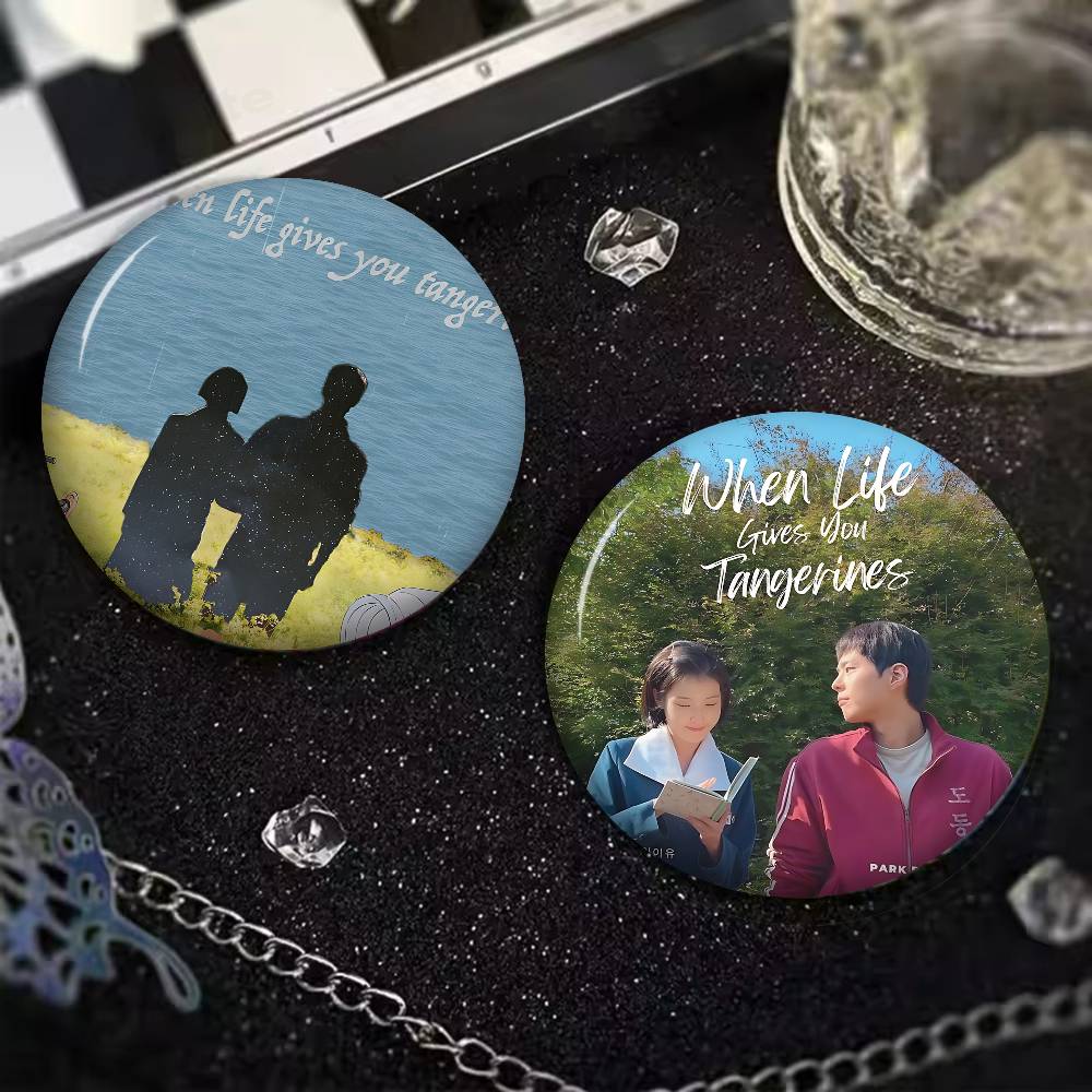 Broches de mandarina para TV c - Lifestyle In Korean reseña y precio